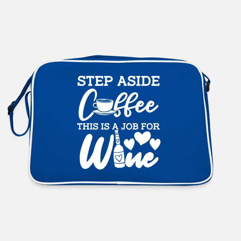 Wine, Winemaker, Coffee, Wine Retro Bag