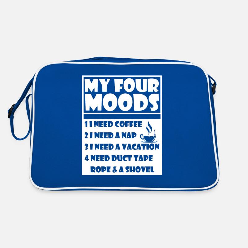 Coffee Cafe Lustig Retro Bag