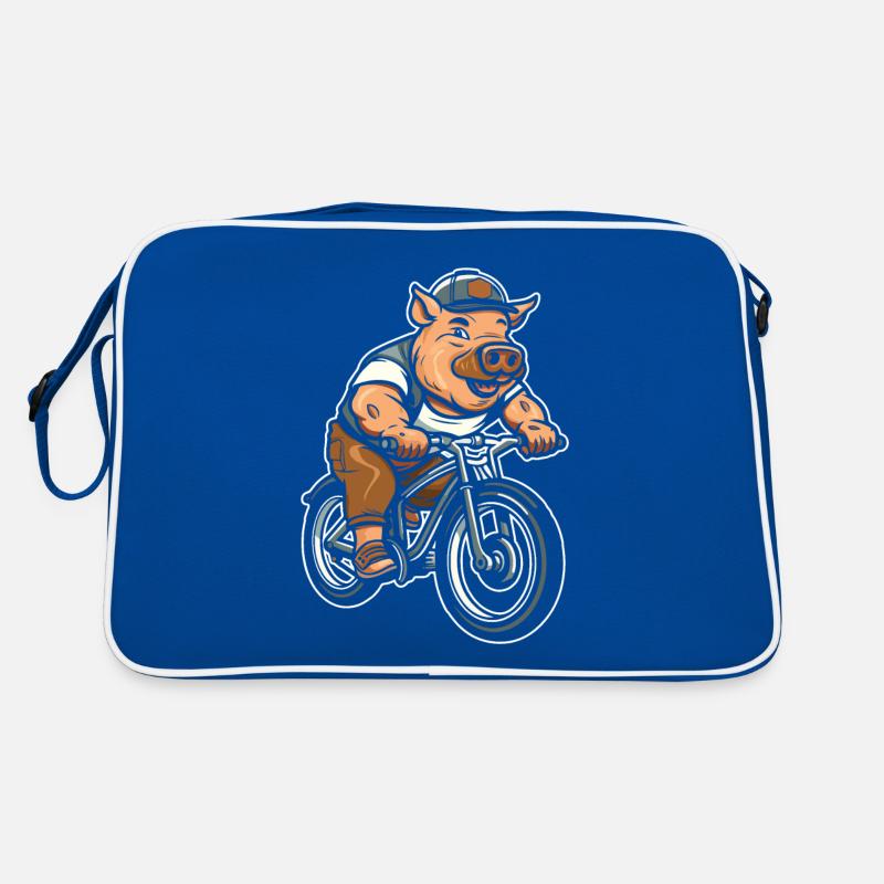 Cochon Cochon Éleveur Cyclisme Sac Retro