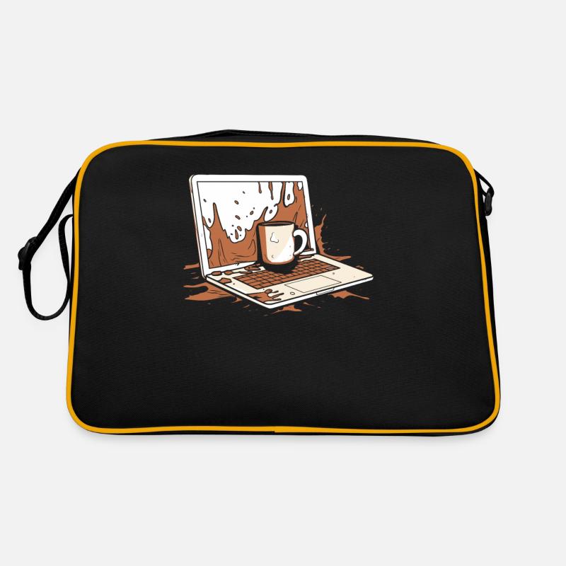 Developer, Coder, Programmer, Coffee Retro Bag