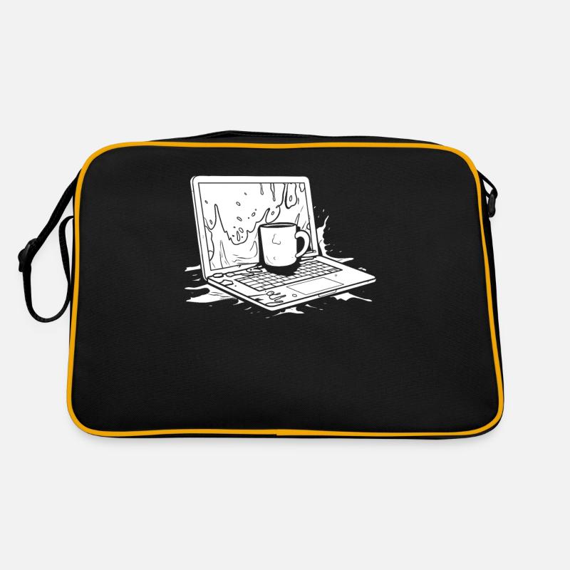 Developer, Coder, Programmer, Coffee Retro Bag