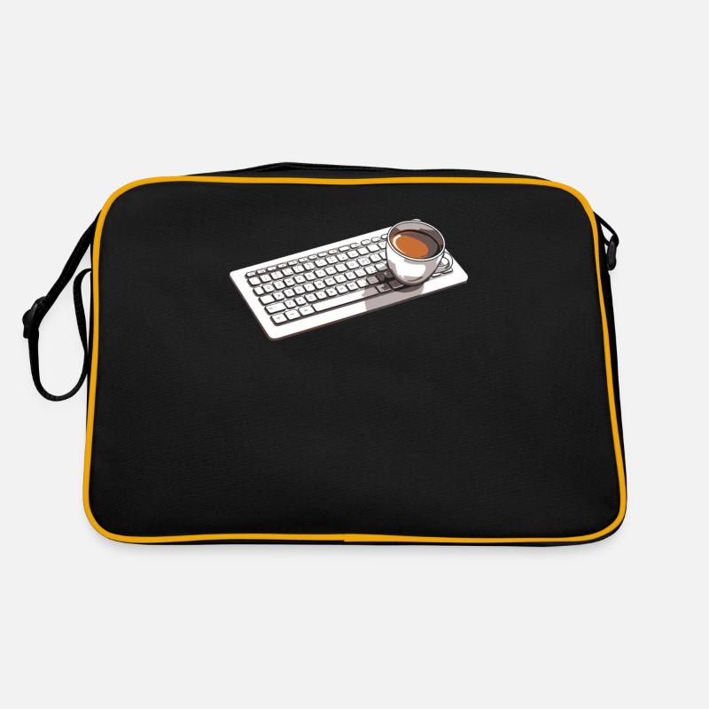Developer, Coder, Programmer, Coffee Retro Bag