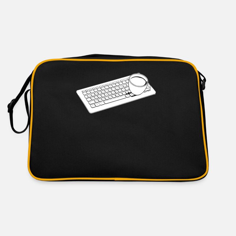 Developer, Coder, Programmer, Coffee Retro Bag