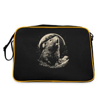 Cochon d’Inde Cochon d’Inde Lune - Sac Retro - noir/or - Dos