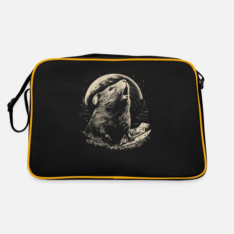 Cochon d’Inde Cochon d’Inde Lune Sac Retro