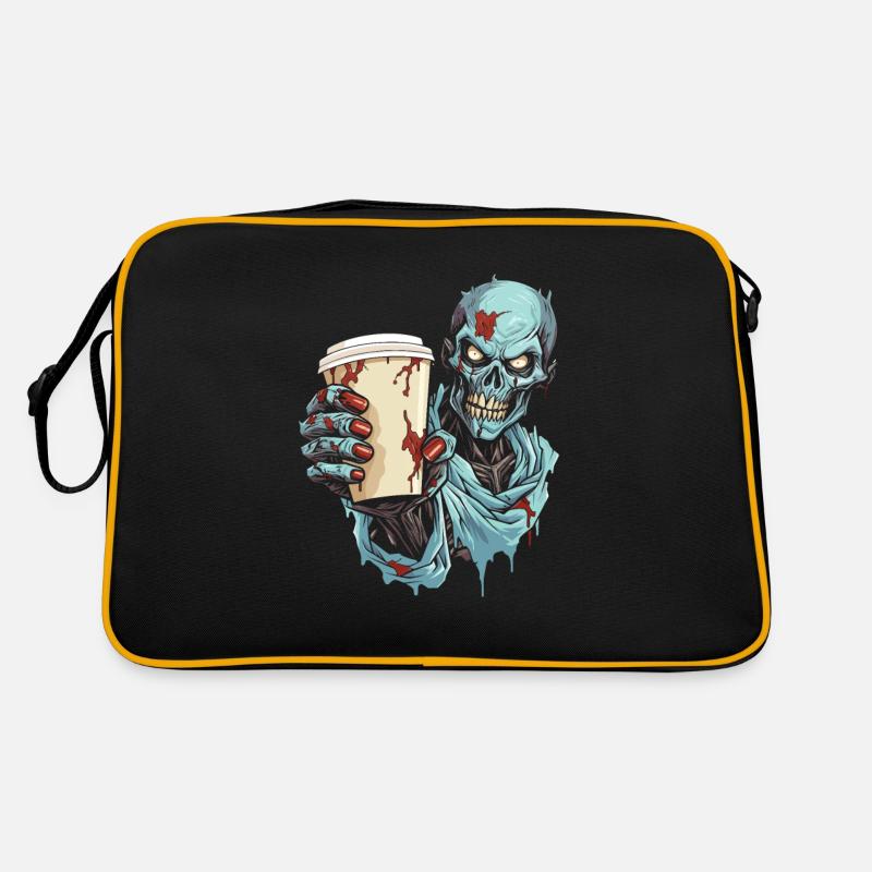 Café Café Halloween Zombie Sac Retro