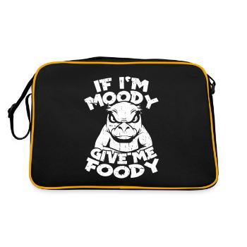 Platypus Platypus Funny - Retro Bag - black/gold - Back