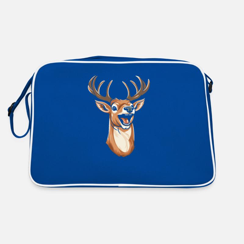 Deer Smiling Retro Bag