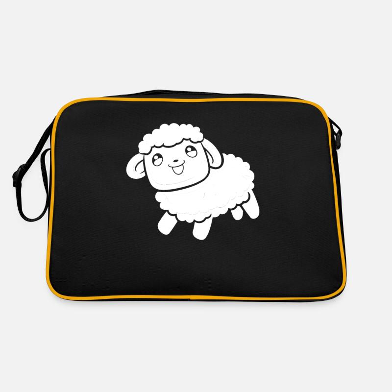 Sheep Kawaii Retro Bag