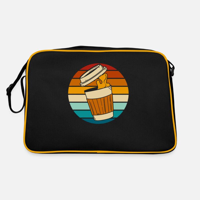 Kaffee Cafe Retro Tasche