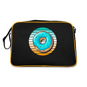 Beignet - Sac Retro - noir/or - Dos