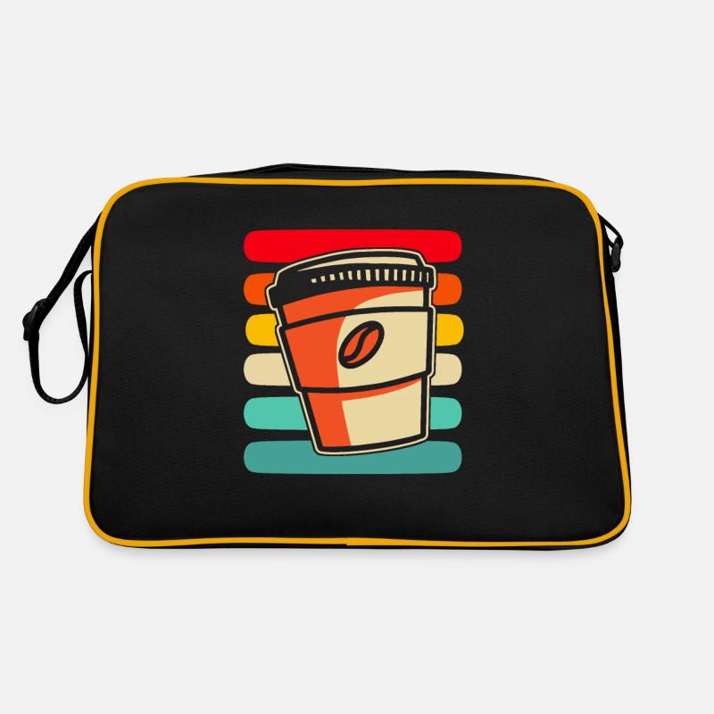 Kaffee Cafe Retro Tasche