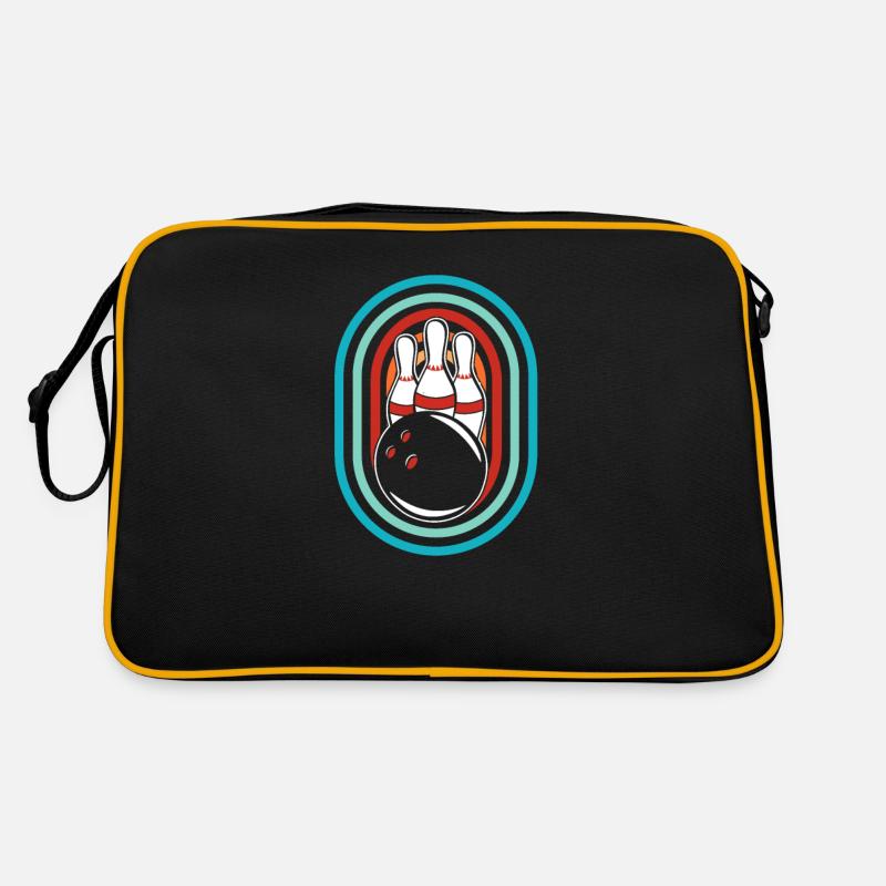 Bowling Bowlen Bowler Sac Retro