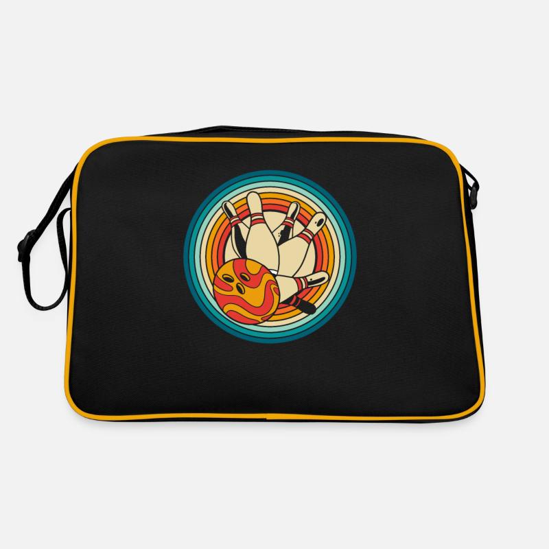 Bowling Bowlen Bowler Sac Retro