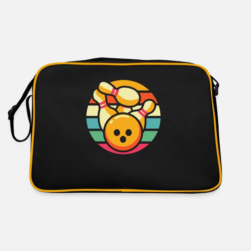 Bowling Bowlen Bowler Sac Retro