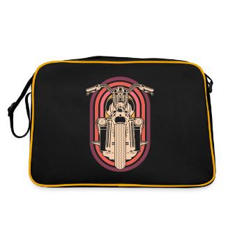 Moto Motard Motard - Sac Retro - noir/or - Dos
