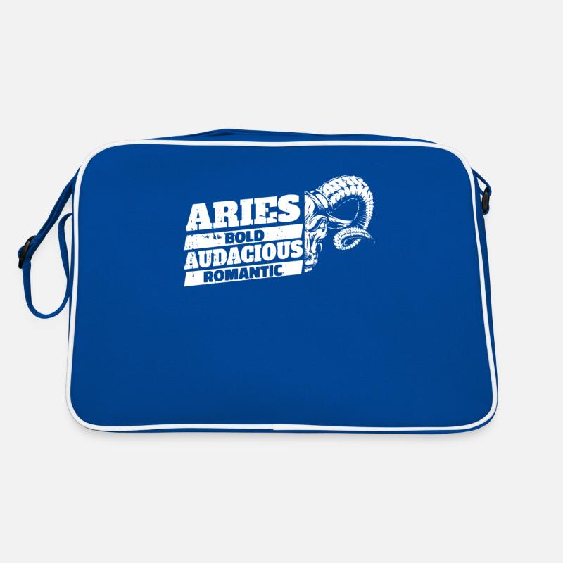 Widder Sternzeichenmerkmale Retro Tasche