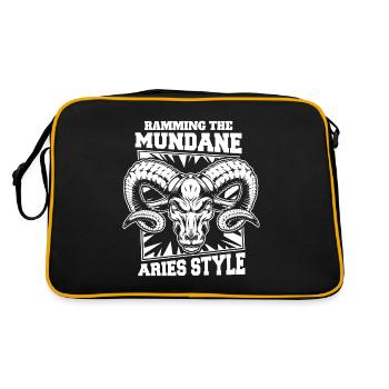 Ram - Retro Bag - black/gold - Back
