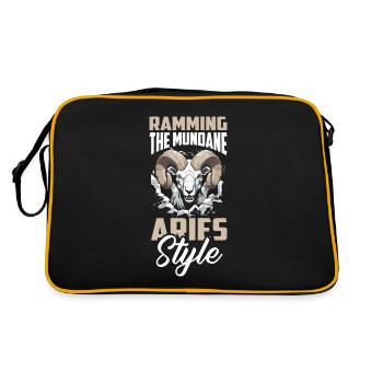 Ram - Retro Bag - black/gold - Back