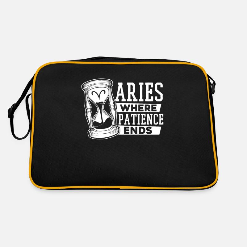 Aries Astrology Retro Bag