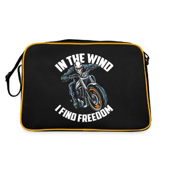 Moto Motard Motard - Sac Retro - noir/or - Dos