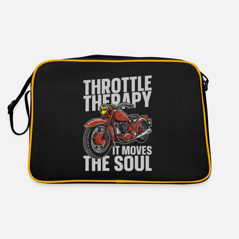 Moto Motard Motard Sac Retro