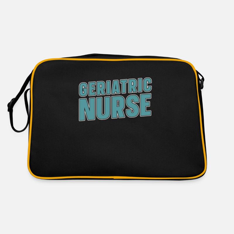 Infirmière gériatrique Krankenschwester Sac Retro