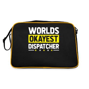Emergency Call Control Center Operations Center - Retro Bag - black/gold - Back