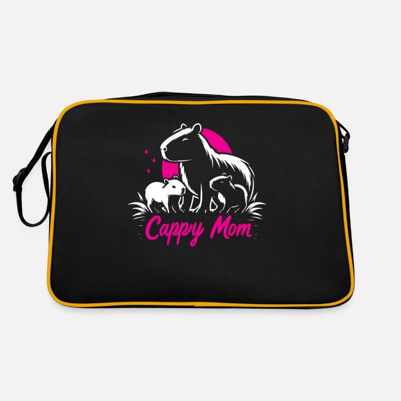 Capybara Wasserschwein Cappy Maman Sac Retro