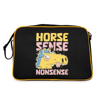 Sports équestres équestres à cheval - Sac Retro - noir/or - Dos