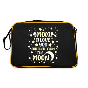 Lune Luna Amour Lune Maman - Sac Retro - noir/or - Dos