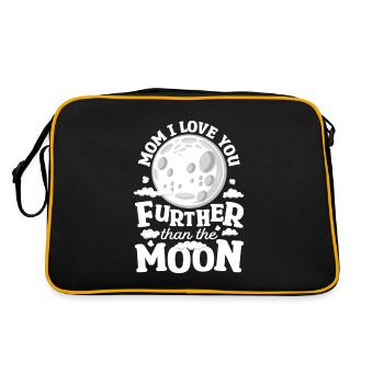 Lune Luna Amour Lune Maman - Sac Retro - noir/or - Dos