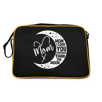 Lune Luna Amour Lune Maman - Sac Retro - noir/or - Dos