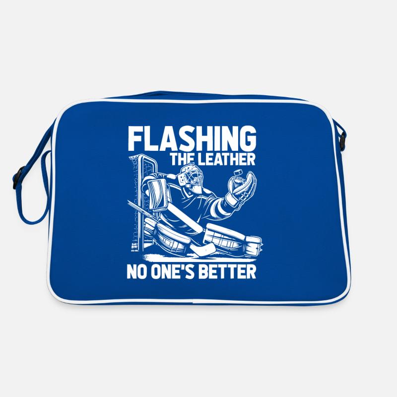 Eishockey Torwart Torwarthandschuh Retro Tasche