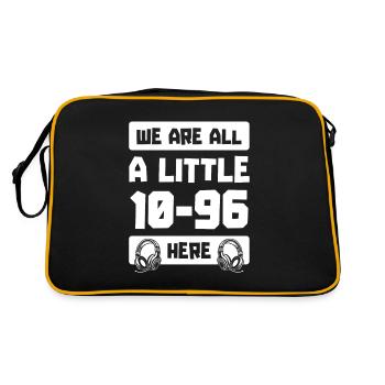 Emergency Call Control Center Operations Center - Retro Bag - black/gold - Back