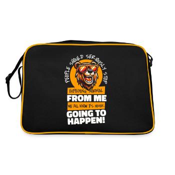 Ours Ours brun - Sac Retro - noir/or - Dos