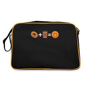 Beignet - Sac Retro - noir/or - Dos