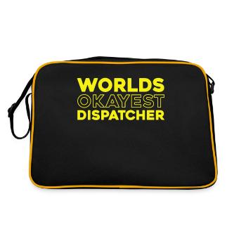 Emergency Call Control Center Operations Center - Retro Bag - black/gold - Back