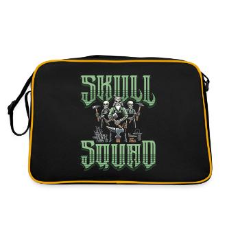 Blacksmith Metalworker - Retro Bag - black/gold - Back