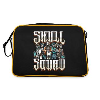 Snowboard Snowboarder - Retro Bag - black/gold - Back