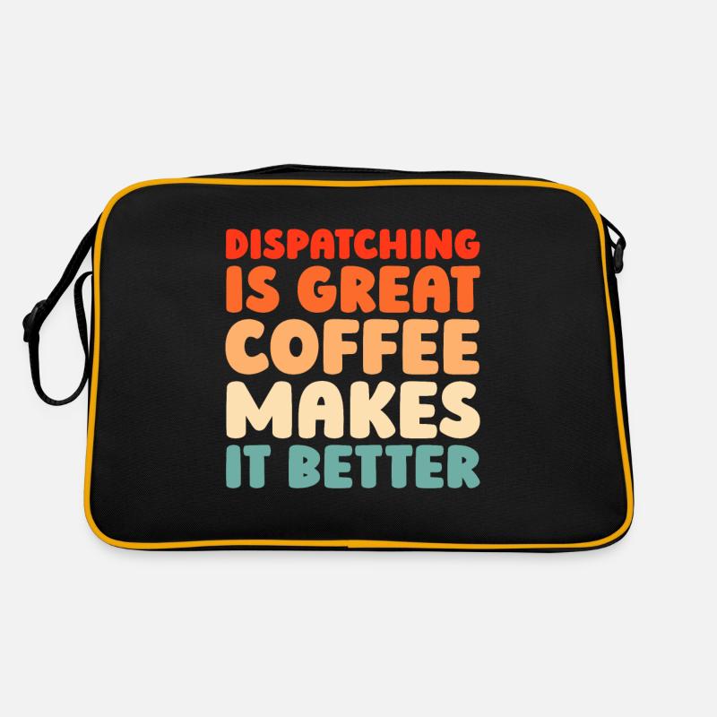 Notruf Leitstelle Einsatzzentrale Retro Tasche