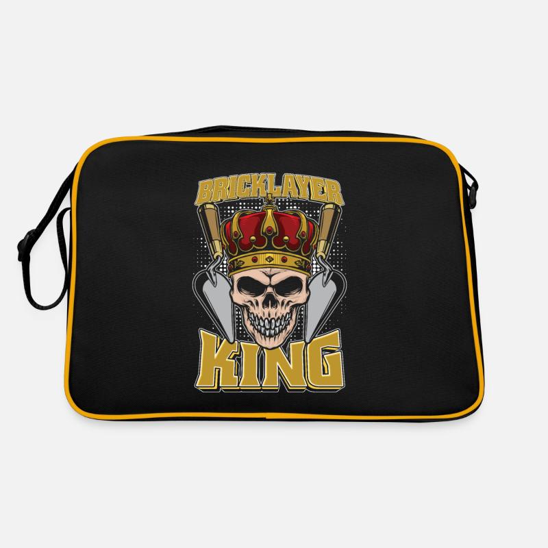 Maurer Bricklayer King Retro Tasche