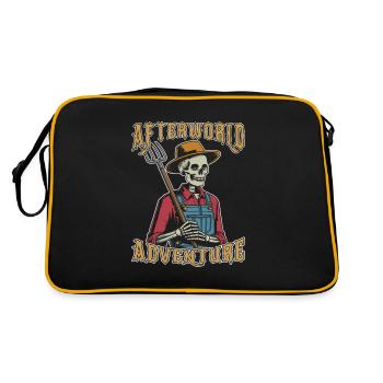 Farmer Farmer Afterworld Adventure - Sac Retro - noir/or - Dos