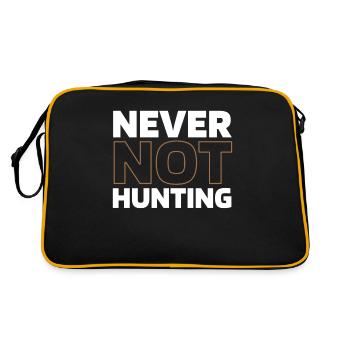 Hunting Hunter Hunting - Retro Bag - black/gold - Back