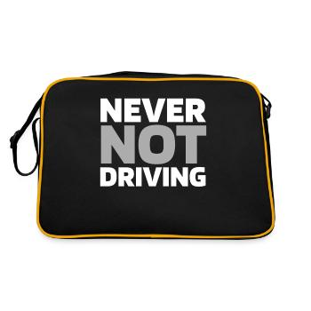 Train driver Train driver - Retro Bag - black/gold - Back
