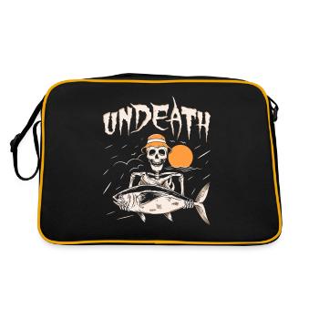 Angler Fishing Undeath - Retro Bag - black/gold - Back