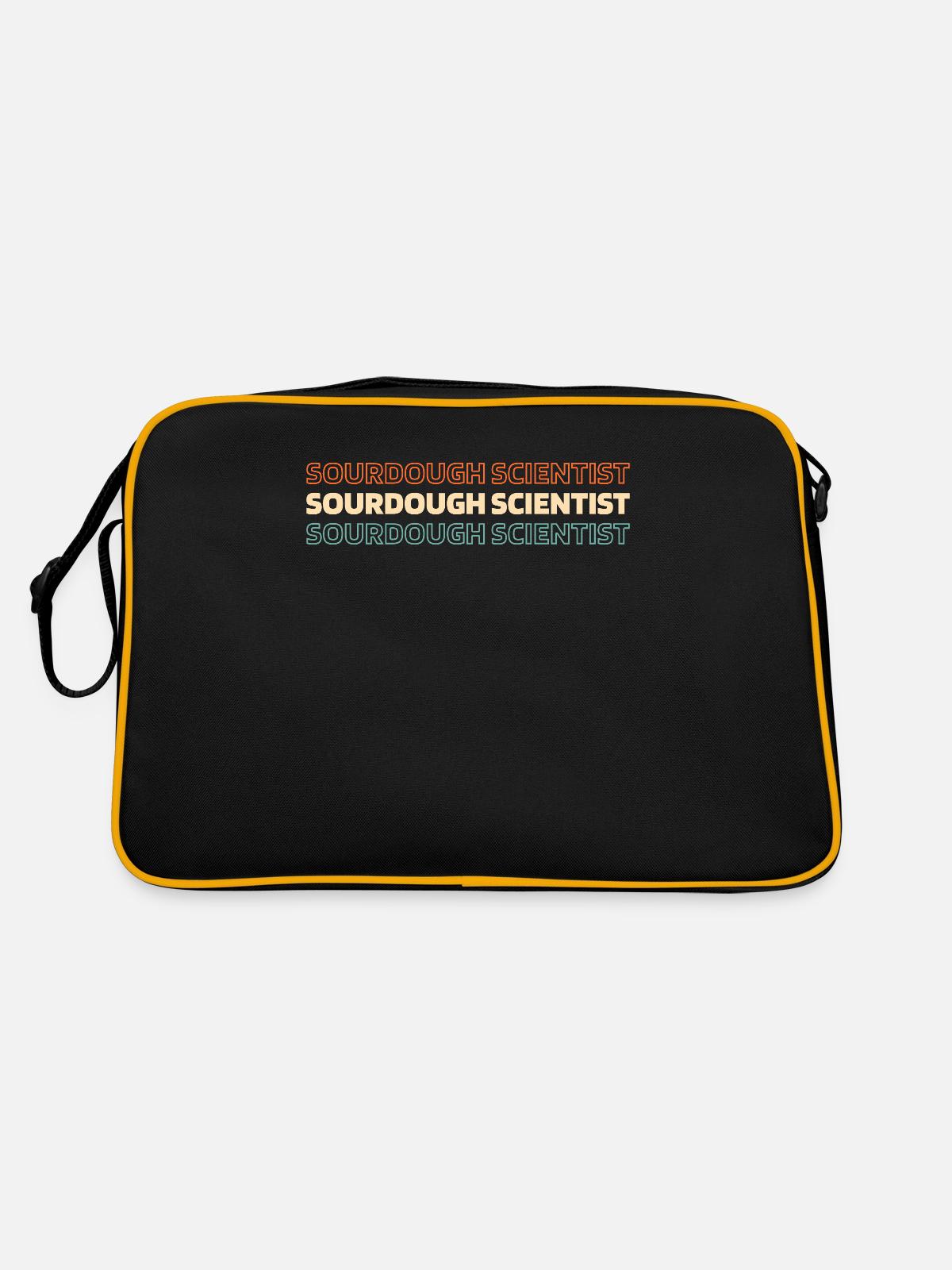 Sourdough bread - Retro Bag - black/gold - Back