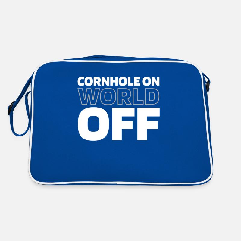 Cornhole Blind Hole Game Cornhole On World Off Retro Bag