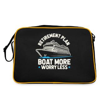 Retraite de Cruise - Sac Retro - noir/or - Dos