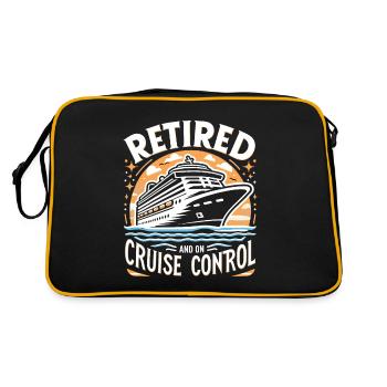 Retraite de Cruise - Sac Retro - noir/or - Dos